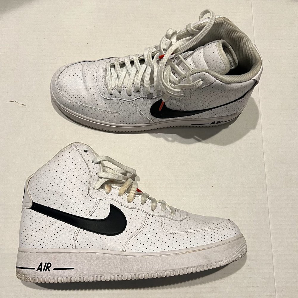 Nike Air Force 1 High ´07 Perforated 'White' (315121-120) - Mens Size 12